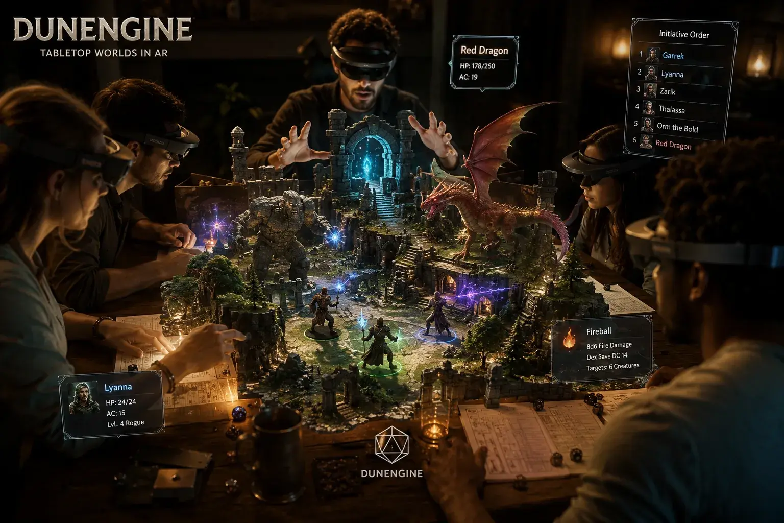 Dungengine concept: a tabletop RPG system where a game master builds and runs living worlds in real time